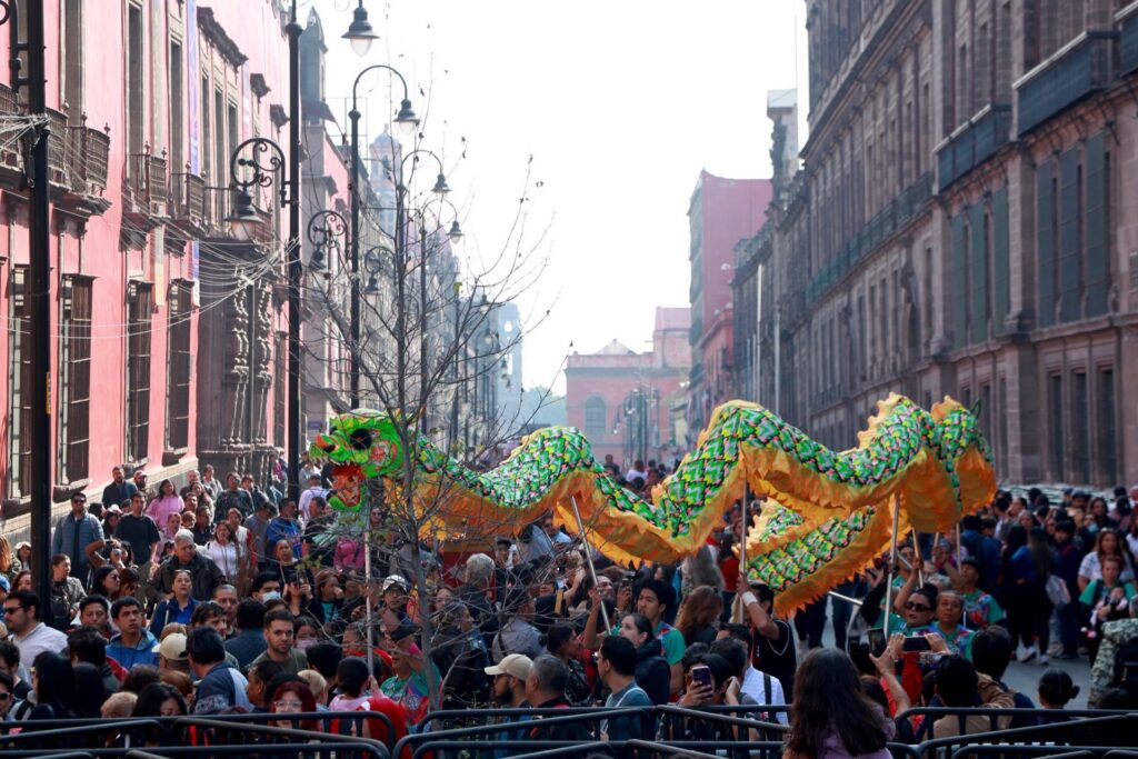 Desfile de Año Nuevo Chino 2026 en CDMX