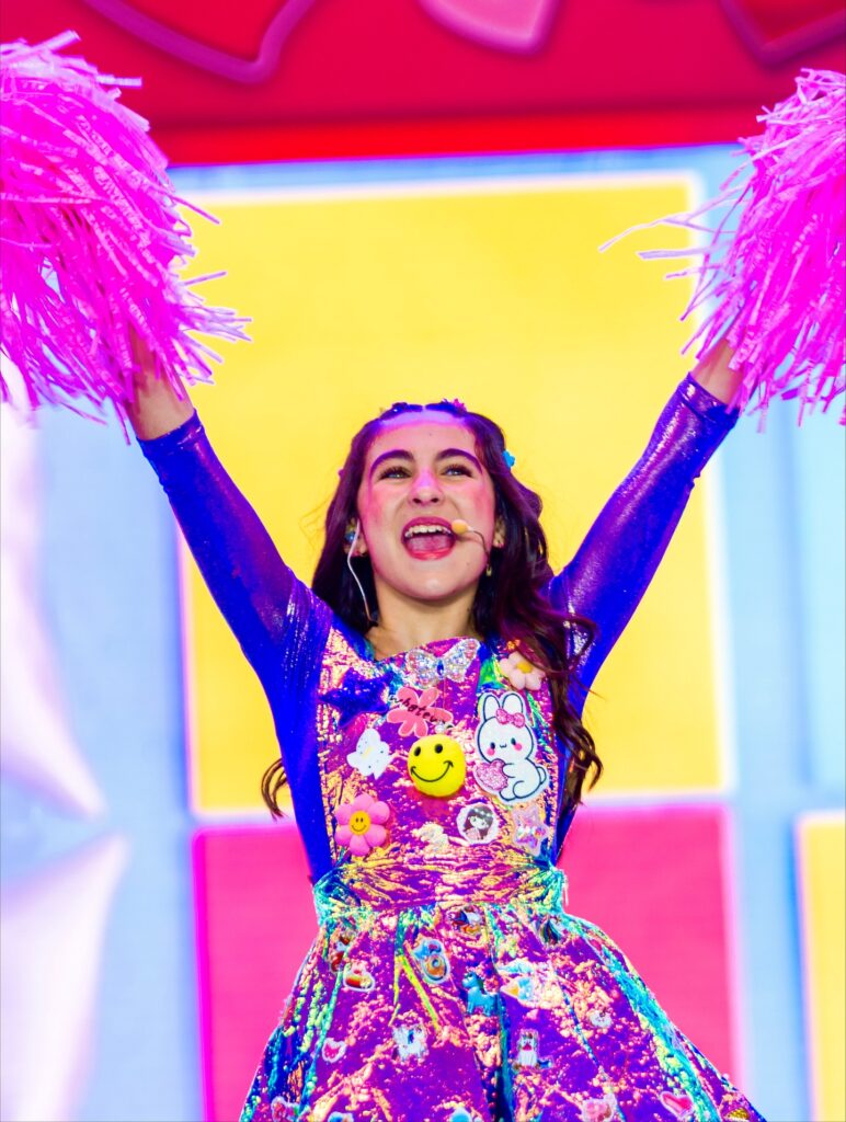 La joven cantante ha conquistado grandes escenarios a sus 13 años.