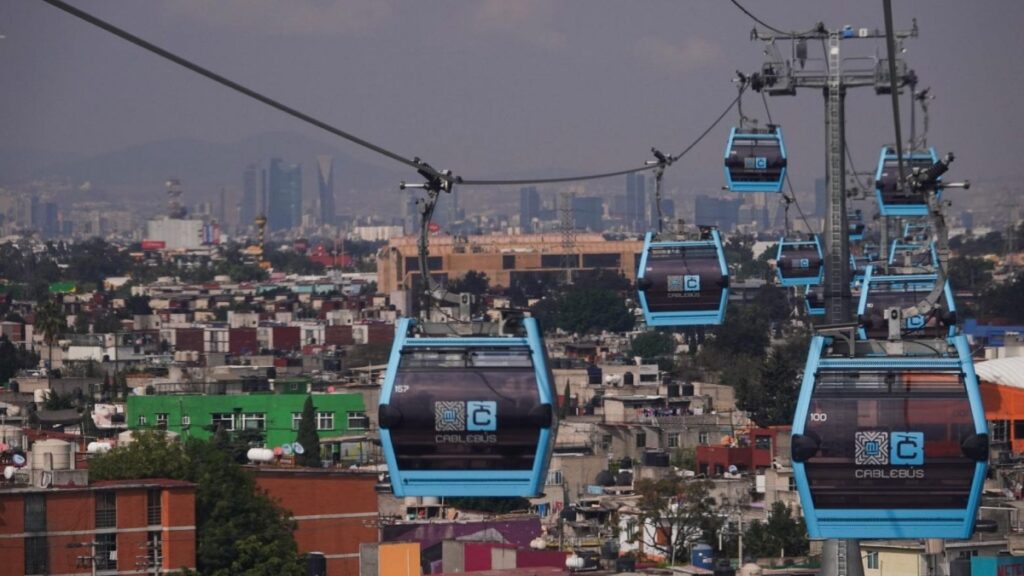 Huelga en el Cablebús