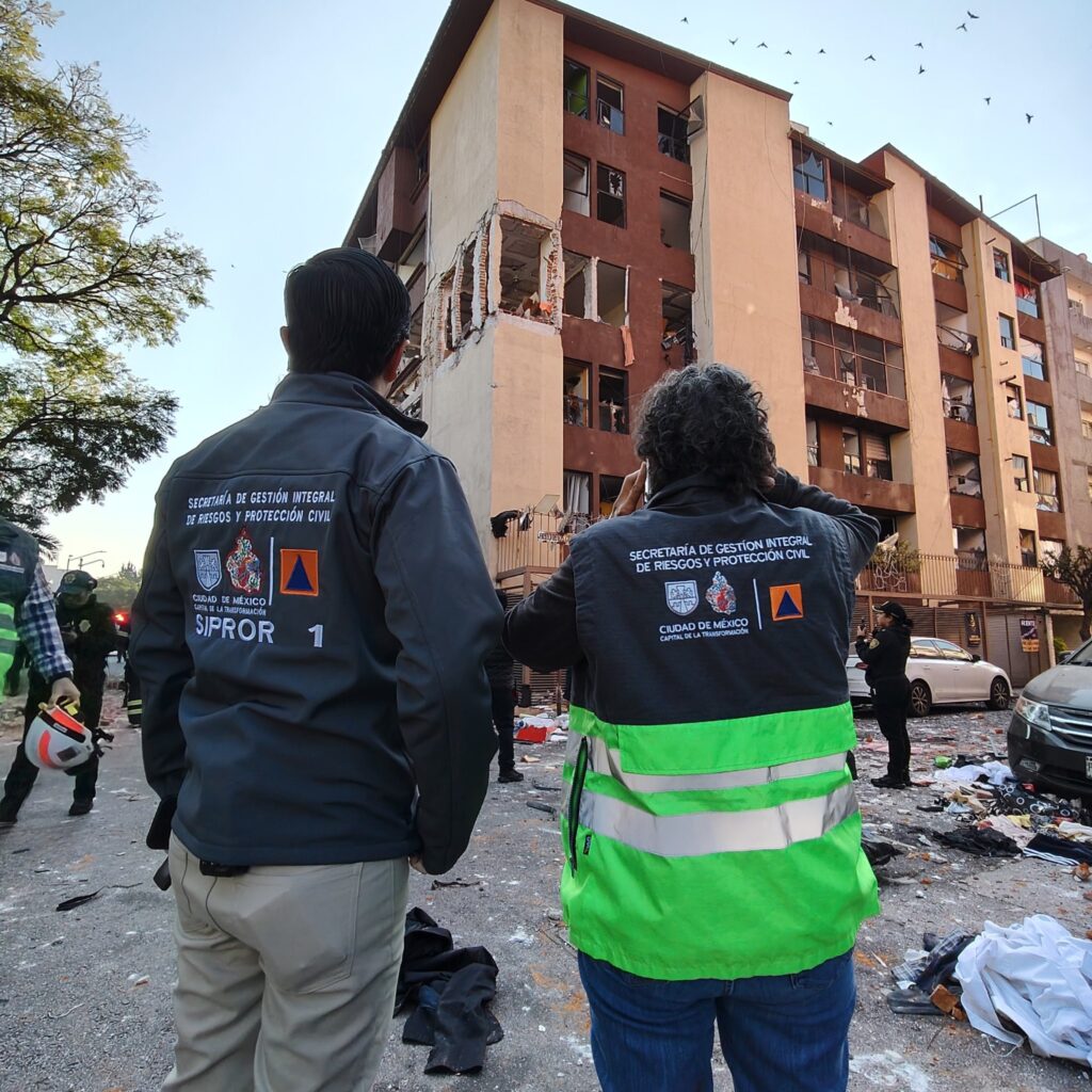 Explosión en Taxqueña