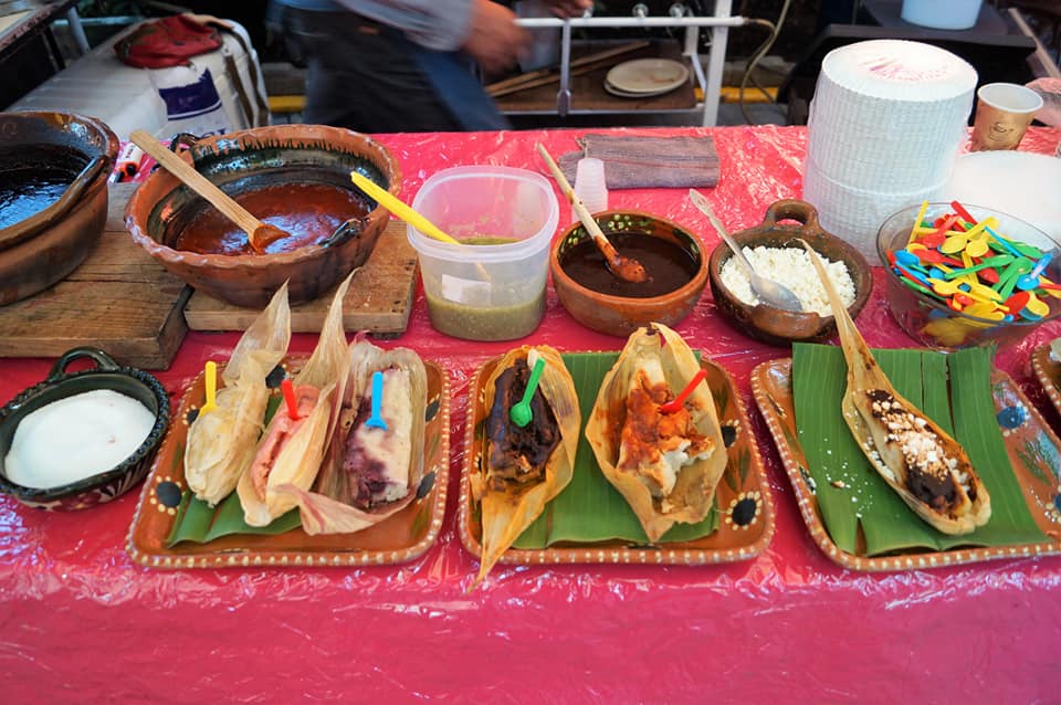 Tamales en CDMX