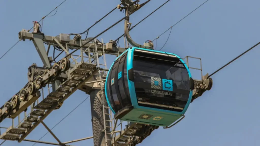 Huelga en el Cablebús