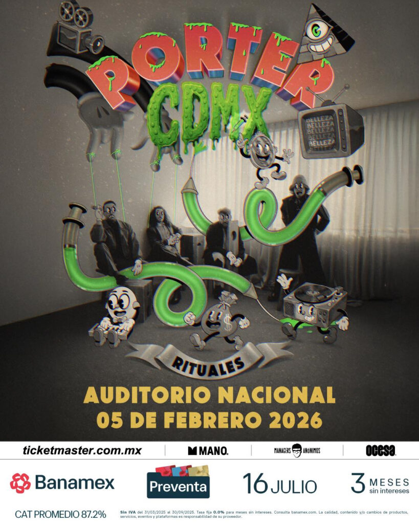 Conciertos febrero CDMX: Porter.