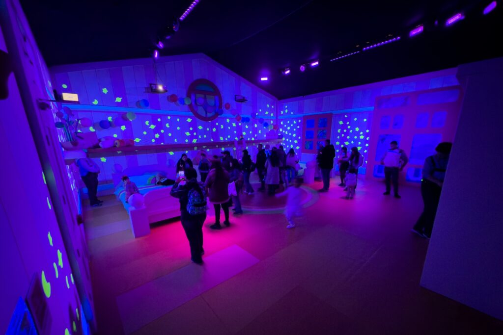 Habitación de la experiencia inmersiva del famoso programa de televisión.