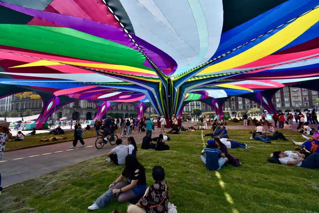 Jardín del Buen Amor en el Zócalo