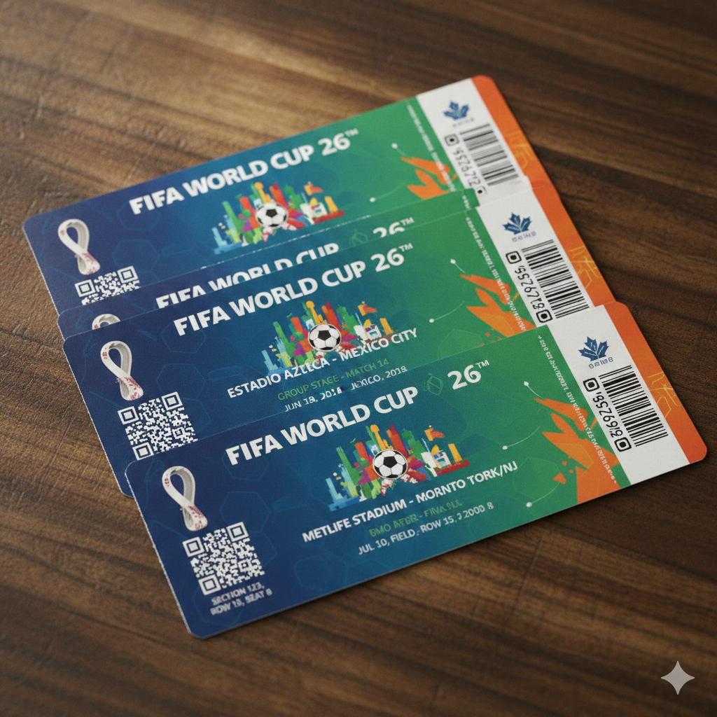 Boletos para el Mundial de 2026