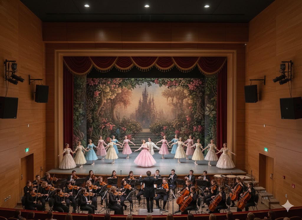 También podrás disfrutar del ballet de La Bella Durmiente. 