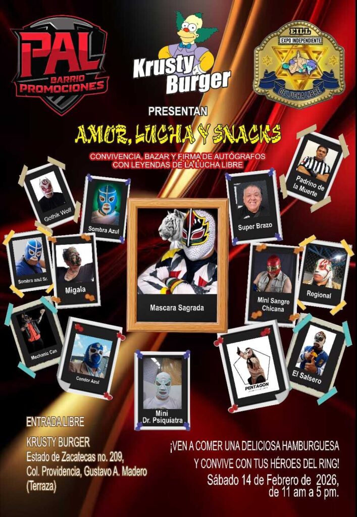 Checa todos los luchadores que estarán en la convivencia.