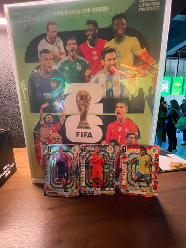 Tarjetas Panini del Mundial