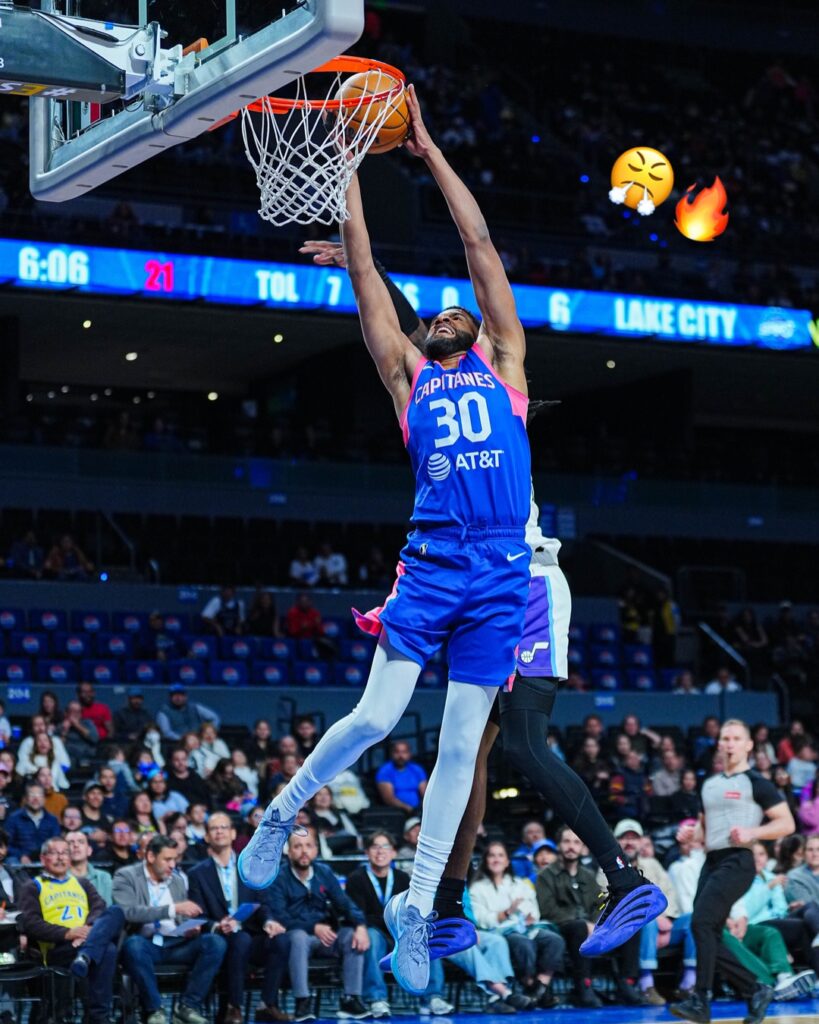 La Arena CDMX se ha convertido en una fortaleza imbatible para los Capitanes de la CDMX, quienes registran el mejor récord como local de toda la NBA G League.