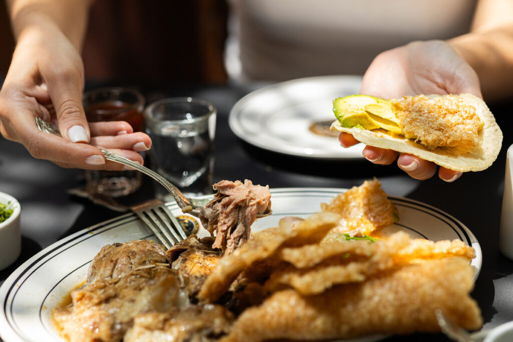 Taco de Chamorro Cantina Filomeno