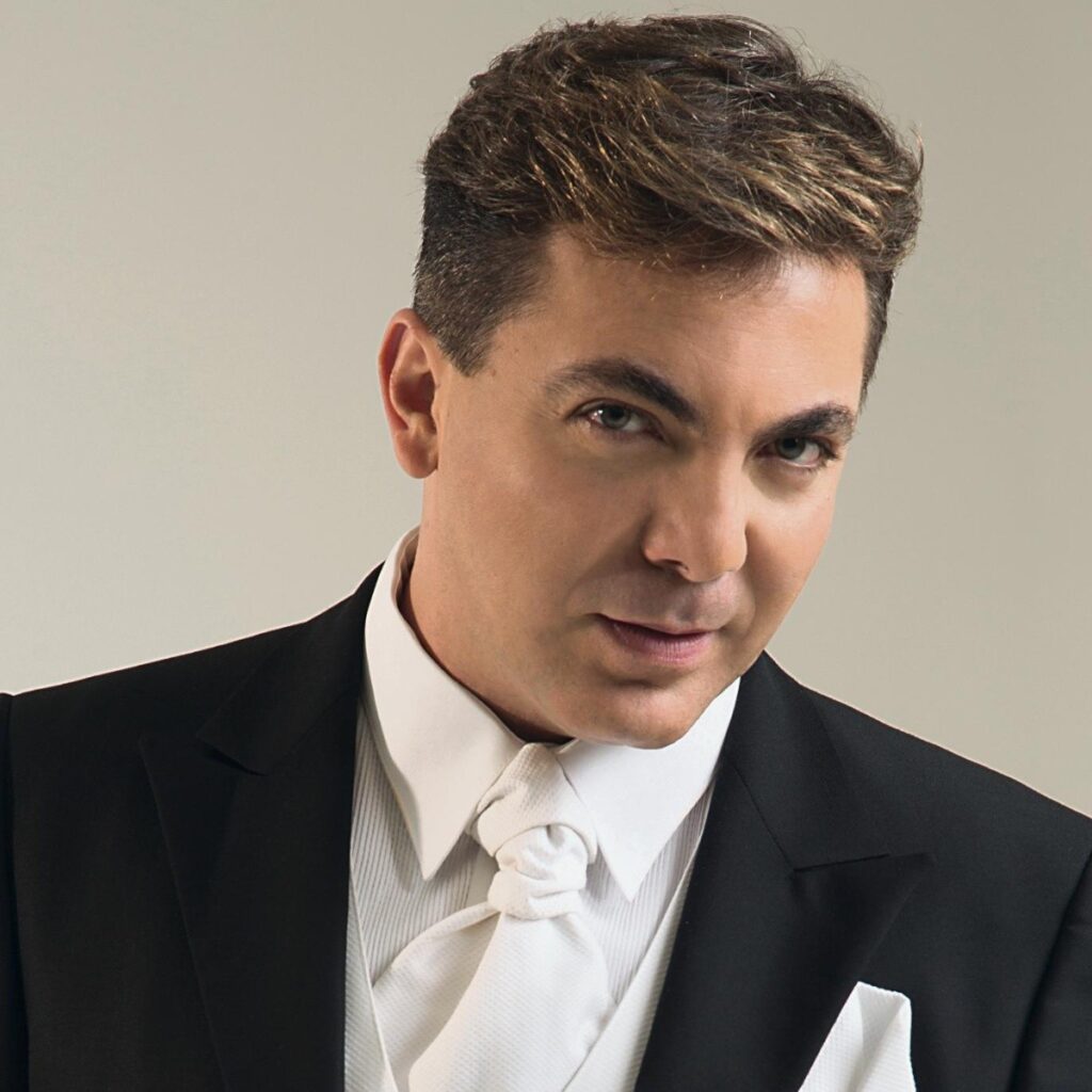 Retrato de Cristian Castro.