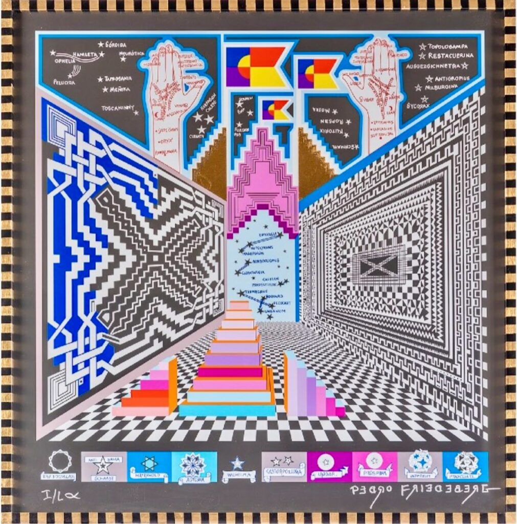 Obra surrealista de Friedeberg.