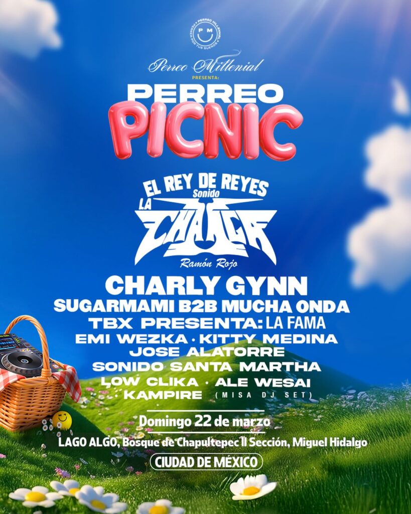 Cartel del primer Perreo Picnic de 2026.