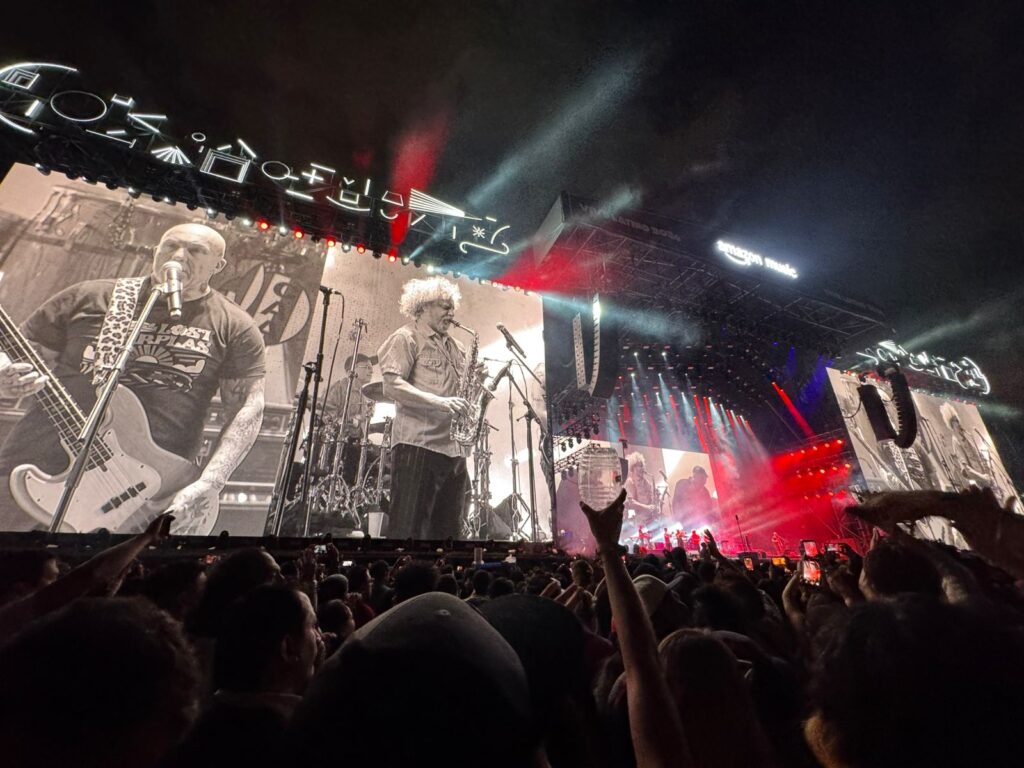 Los Fabulosas Cadillacs en concierto en CDMX.