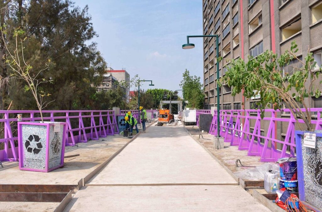 Parque Elevado de Calzada Tlalpan