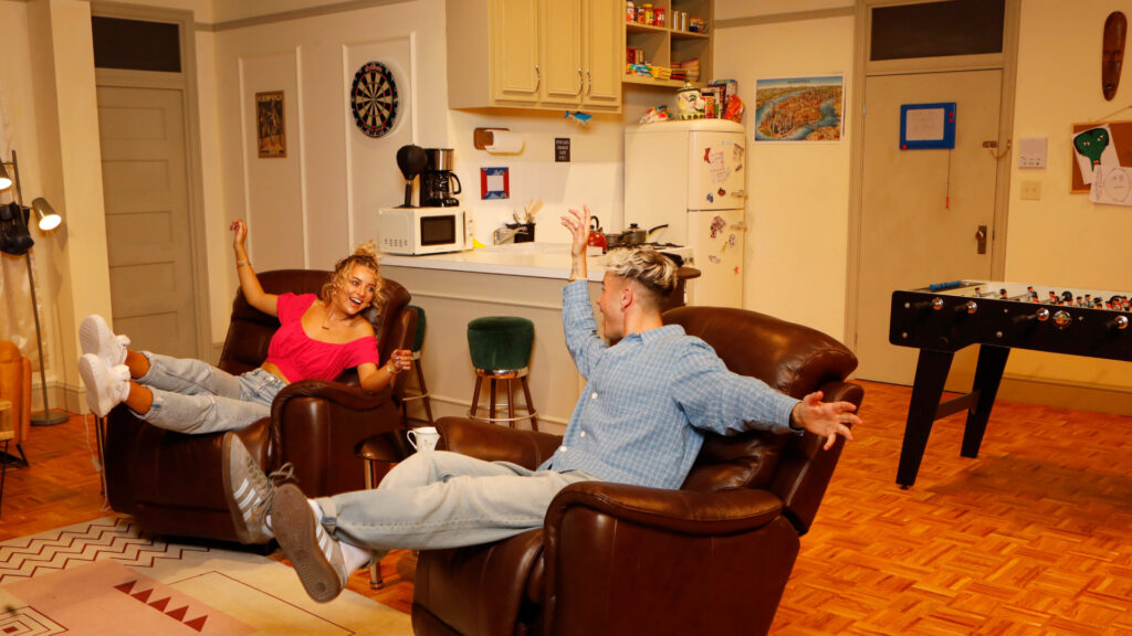 No puede faltar el departamento de Chandler y Joey.