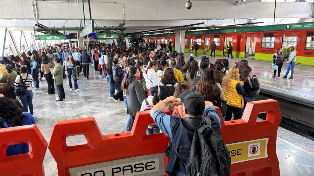 Paro en el Metro de CDMX