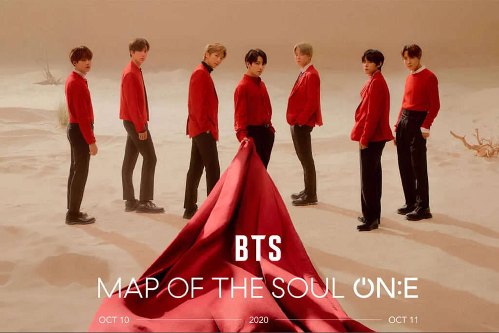 BTS Map of the Soul On:E.