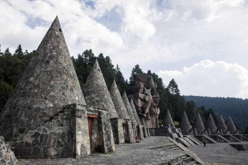 Edificaciones del Centro Cultural Otomí.