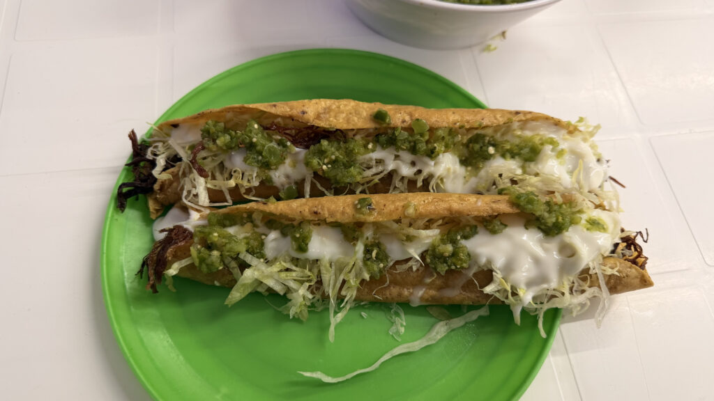 Dónde comer en la Romero Rubio: Las auténticas flautas