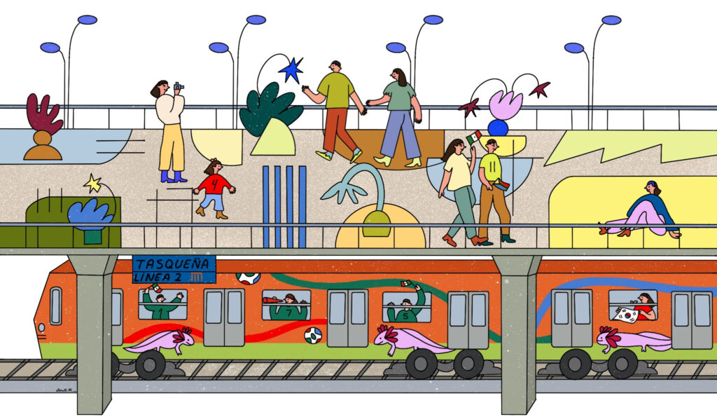 iluminación transporte cdmx