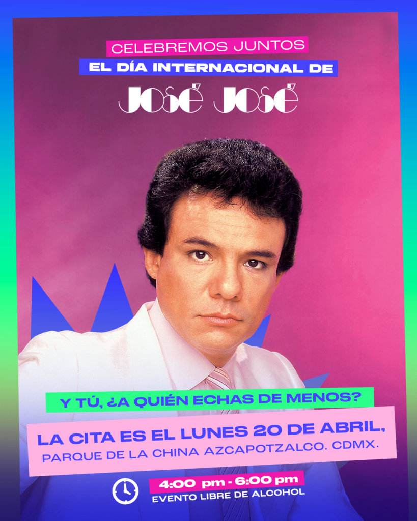 póster del homenaje al cantante en CDMX