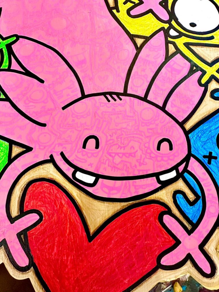 Cada pieza tiene un mensaje diferente y te lleva a pensar sobre estas especies. 