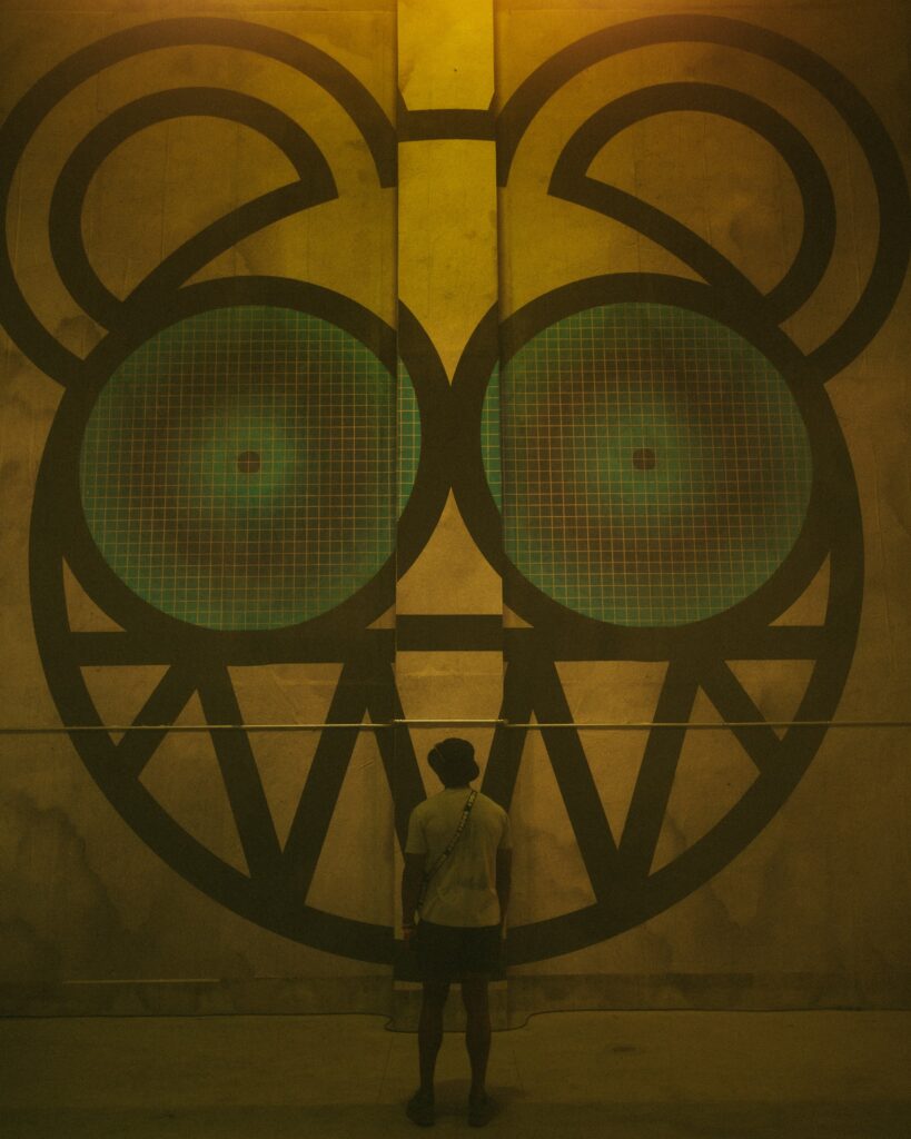 Exhibición de arte visual de la banda Radiohead.