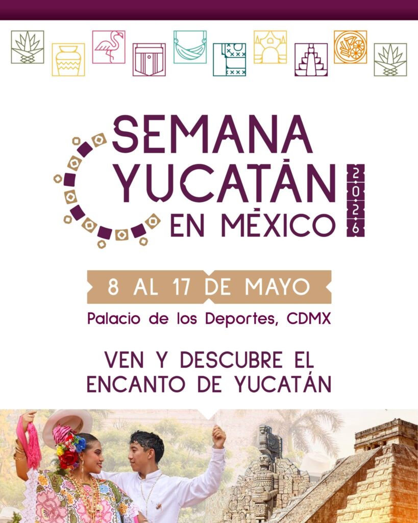 póster de la Semana Yucatán en México 2026.