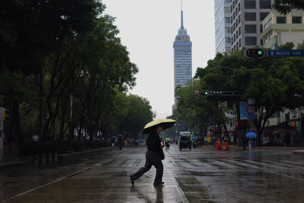 Lluvia en CDMX