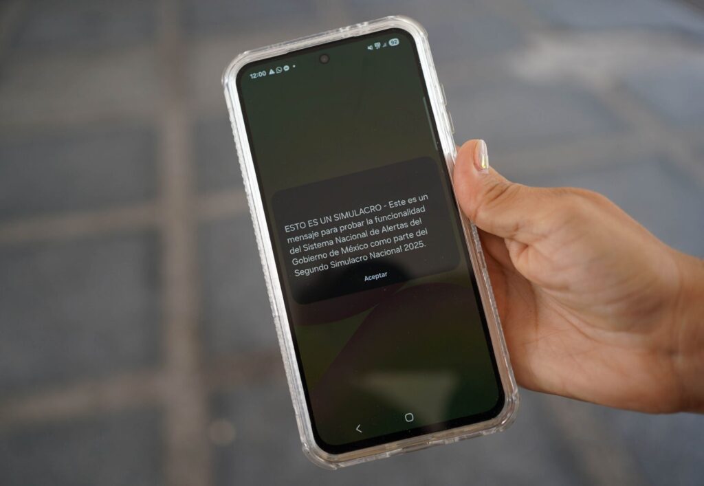 ¿Cómo funciona el mensaje de alerta sísmica en celulares?