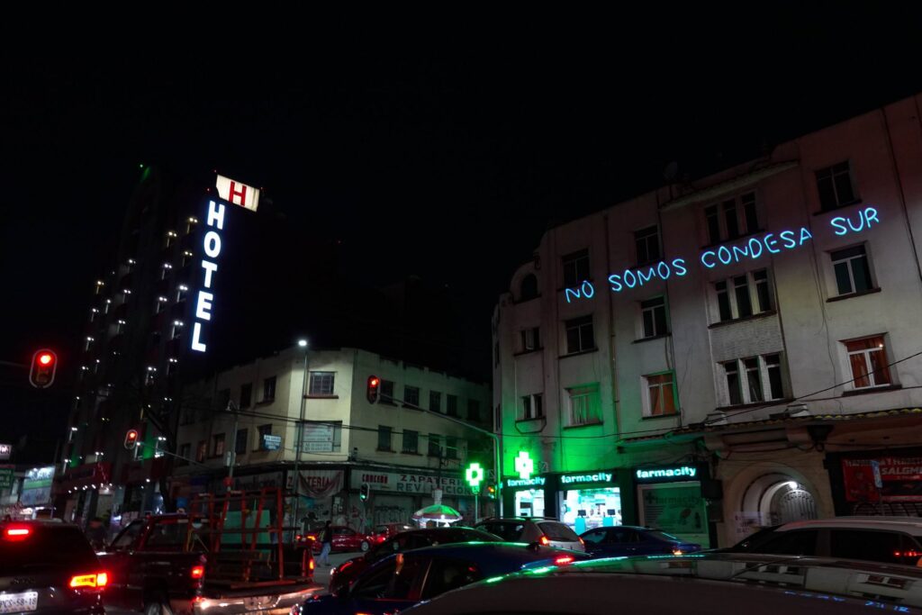 Habitantes del Edificio Isabel de Tacubaya protestan contra la gentrificación