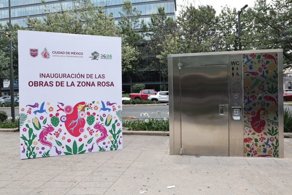 Baños públicos inteligentes en CDMX