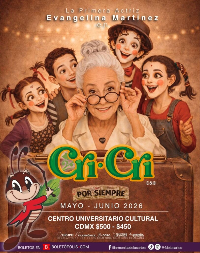 Lánzate a recordar las mejores rolas de Cri-Cri.