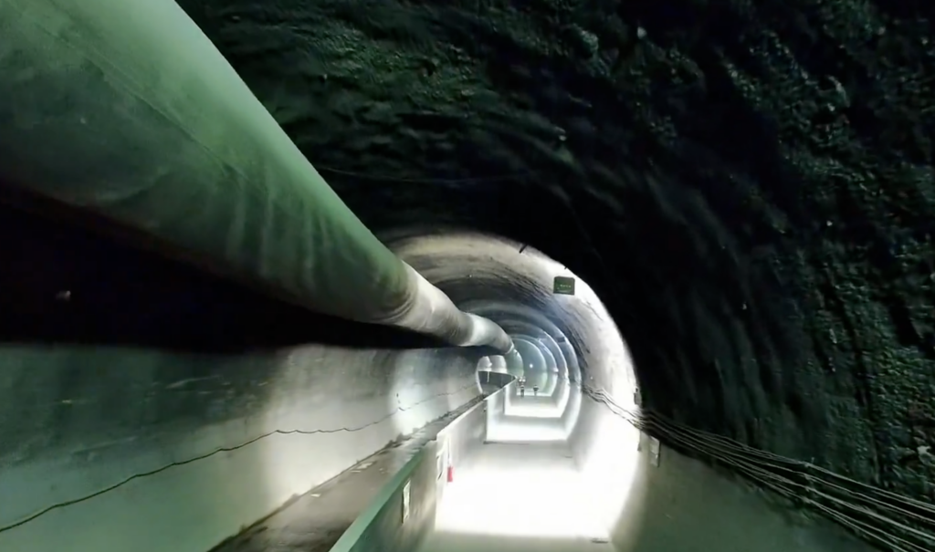 Túnel de la ampliación de la Línea 12 del Metro