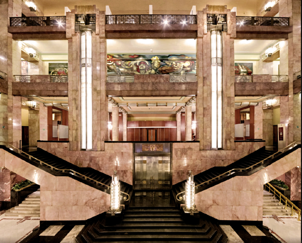 Vestíbulo del Palacio de Bellas Artes
