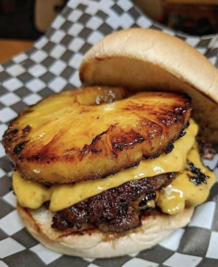 hamburguesa al carbón