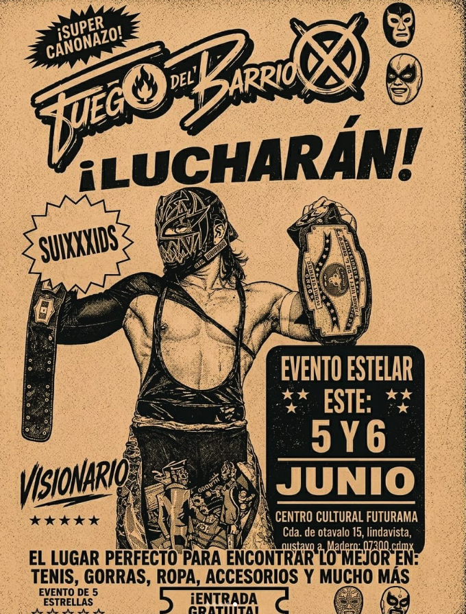 Checa qué luchadores participarán en este evento.
