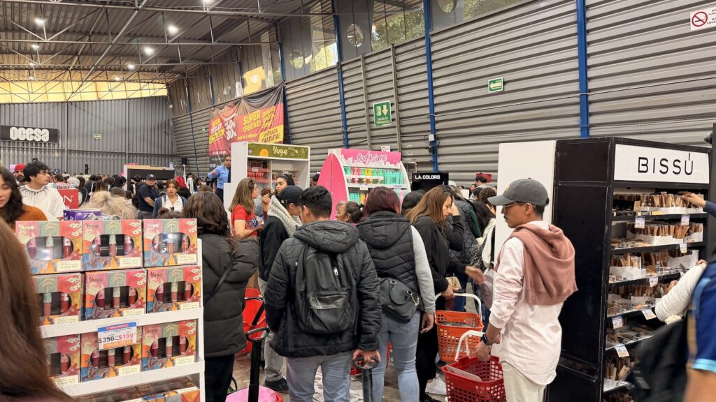 stands de maquillaje