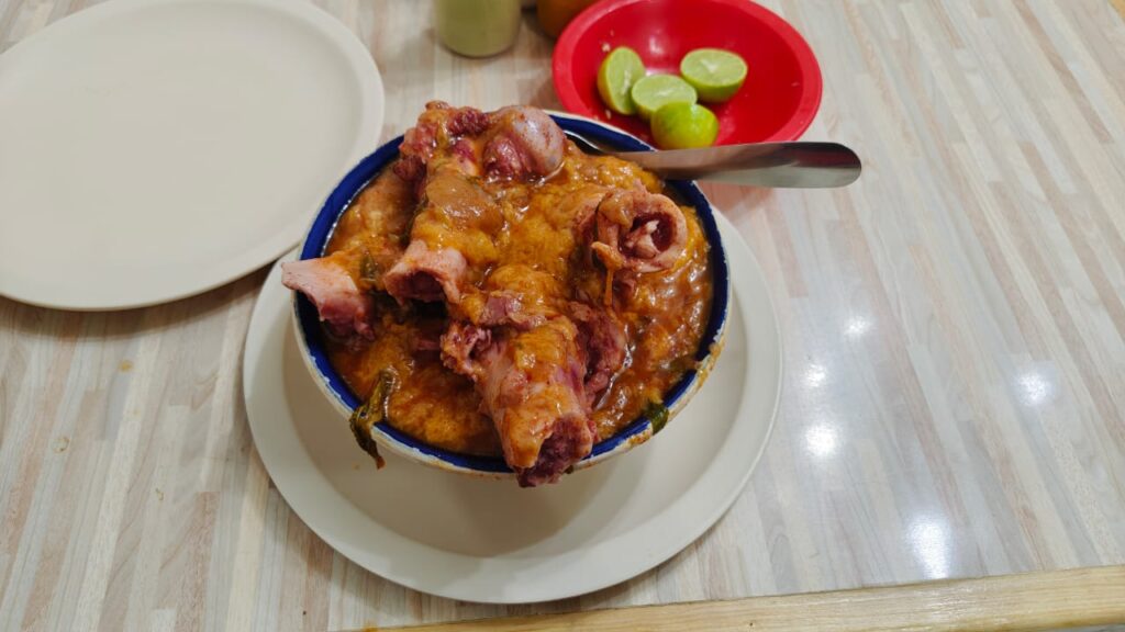 plato de migas de Migas Doña Chucha