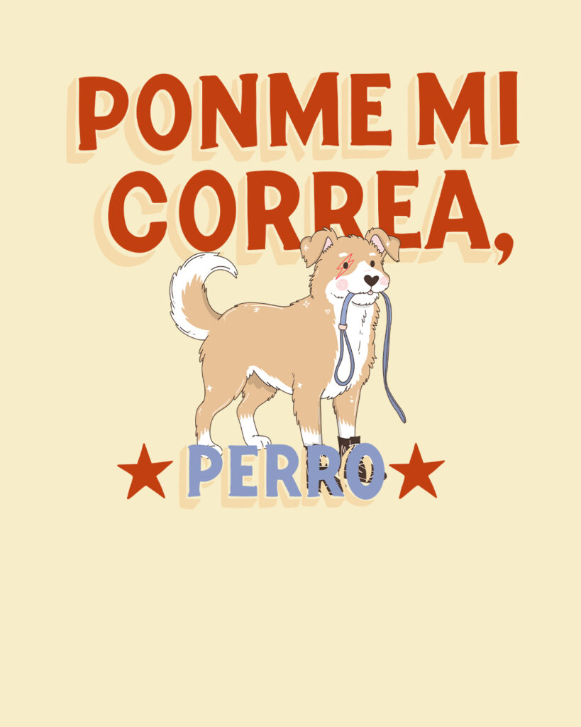 correa perro