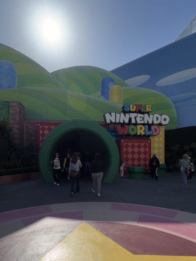 Nintendo World de Universal Studios en Los Ángeles.