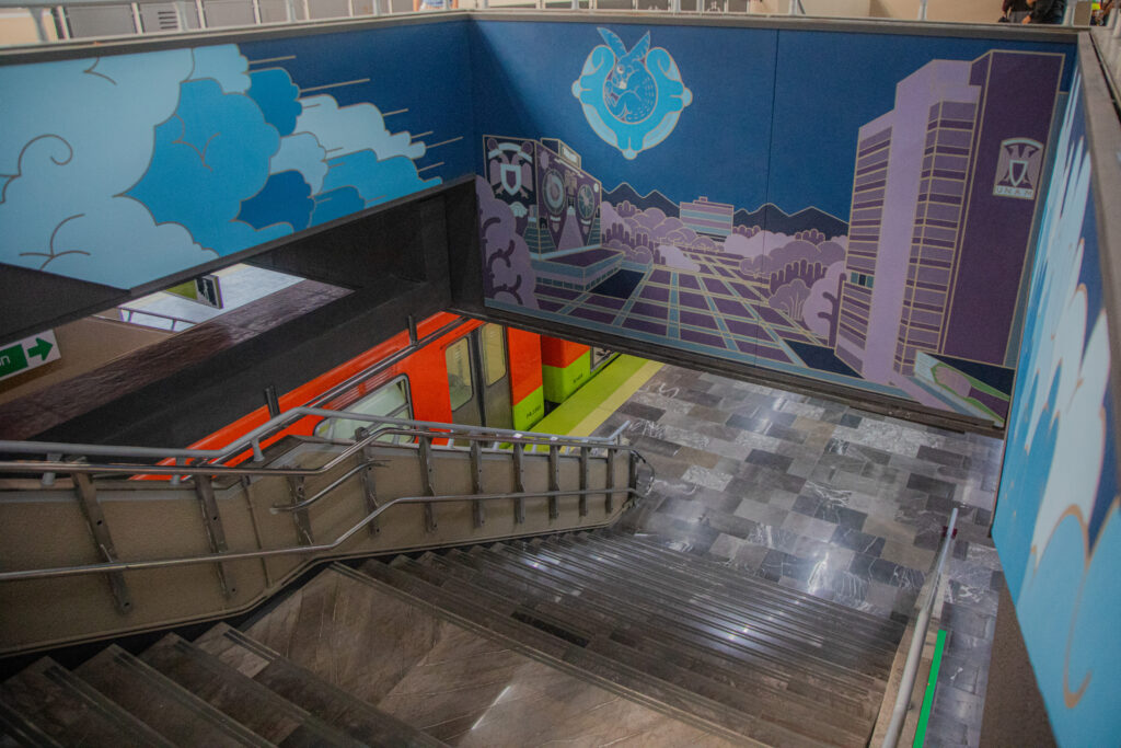 Nuevos murales del Metro Universidad