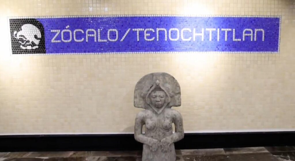 Así quedó Metro Zócalo