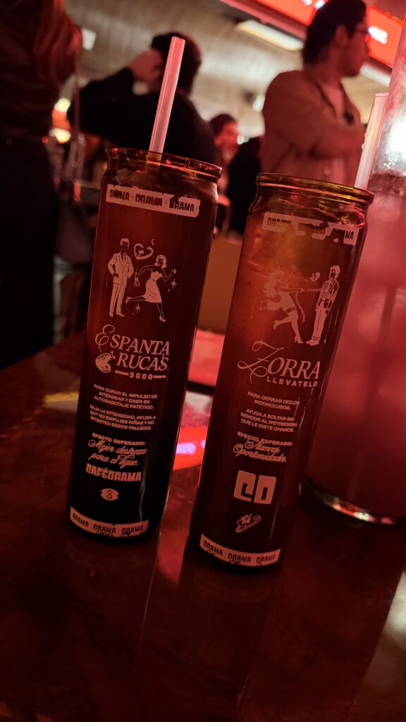 tragos en veladoras