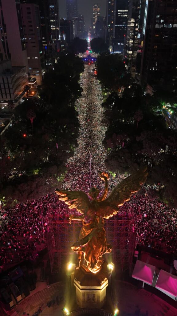 Festejos en el Ángel