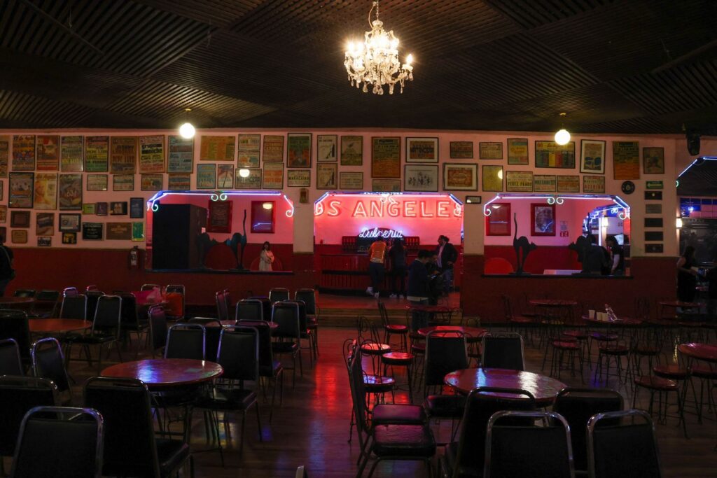 interior del Salón Los Ángeles