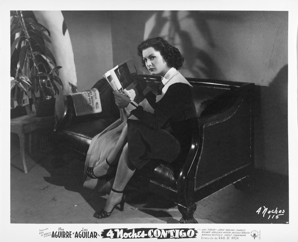 escena de la película Cuatro noches contigo.