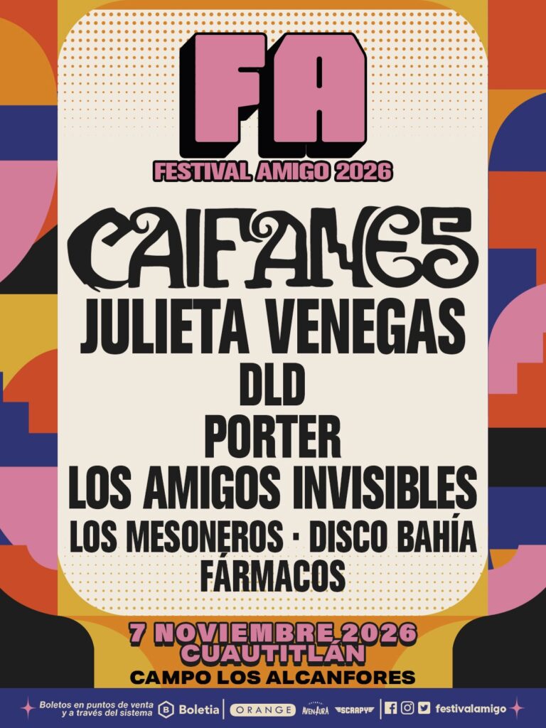 Cartel del Festival Amigo 2026.